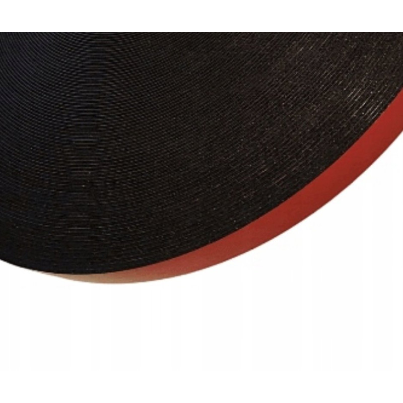 Taśma Dwustronna Piankowa Montażowa 12mm x 50m Czarna z Czerwoną Przekładką