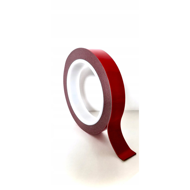 Taśma Dwustronna Żelowa Szara 50mmx5m gr 1mm Montażowa SVHB do Metalu Szkła