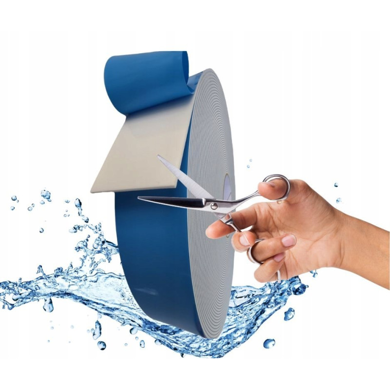 Taśma Dwustronna Mocna Piankowa Montażowa GR. 2MM 50mm/25m Biała