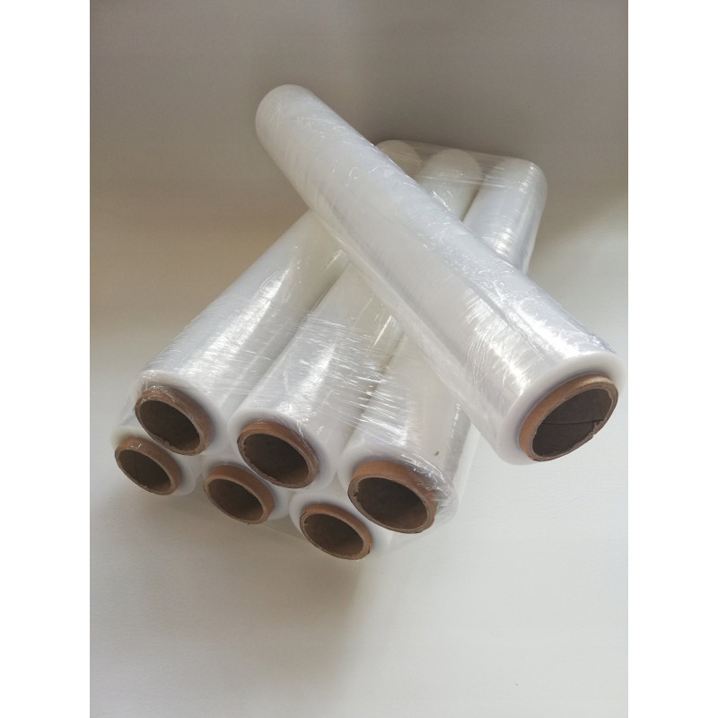 Folia Stretch 1,5 kg Transparent do Pakowania i Zabezpieczenia Ładunku