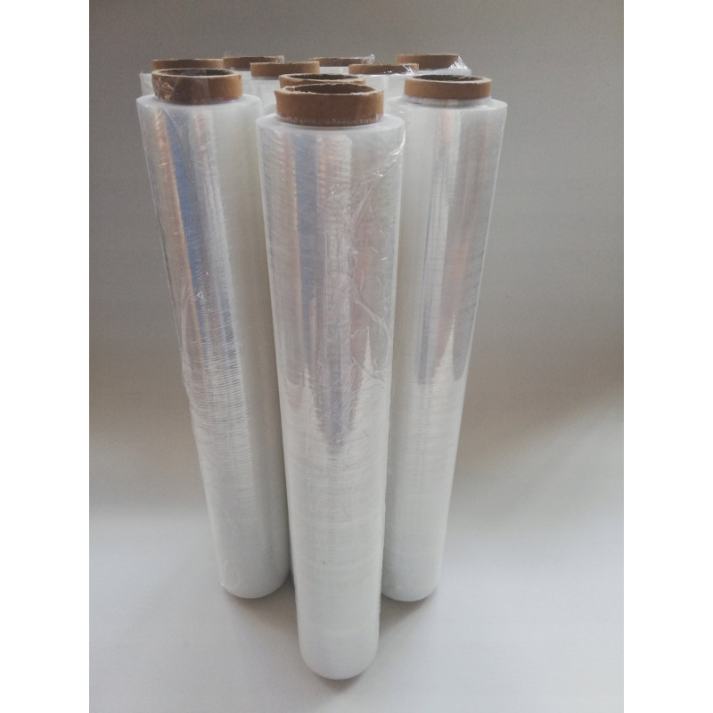 Folia Stretch 1,5 kg Transparent do Pakowania i Zabezpieczenia Ładunku