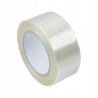 Taśma pakowa wzmocniona wzdłuż filament 38mm/50m klejąca mocna bezbarwna