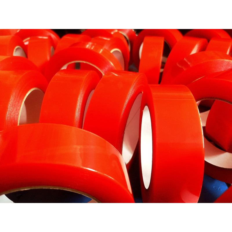 Taśma Dwustronna Banerowa Klejąca Samoprzylepna PET LED 50mm/20m Cienka