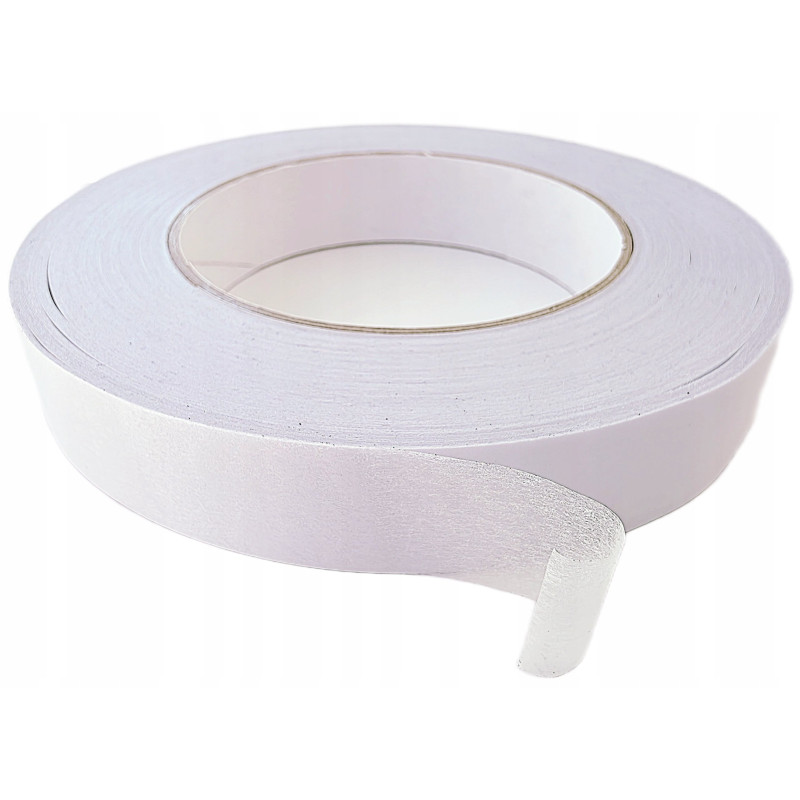 Taśma Dwustronna Mocna Włóknina 25mm x 50m Akrylowa Włókninowa