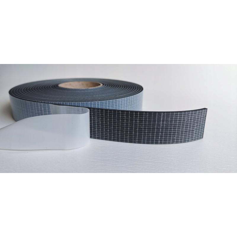 Uszczelka Do Drzwi Samoprzylepna Uszczelniająca EPDM 5 mm Czarna 100mm 10m