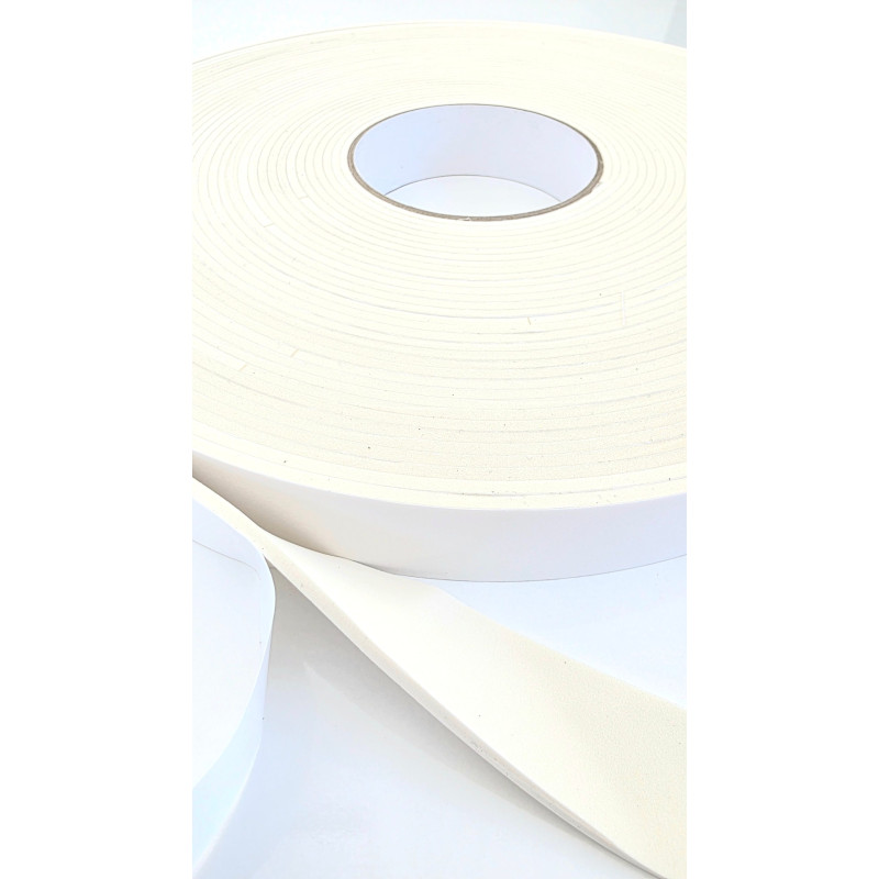 Uszczelka Samoprzylepna Pianka EPDM Biała gr.3 mm 10 mm/20 m Do Okien Drzwi