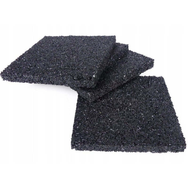 Podkładka pod Legary Podkładki Gumowe Dystanse z Regran.100x100x4 100szt.