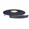 Uszczelka EPDM gr.4mm czarna 25mm/10m samoprzylepna do drzwi bramy okien