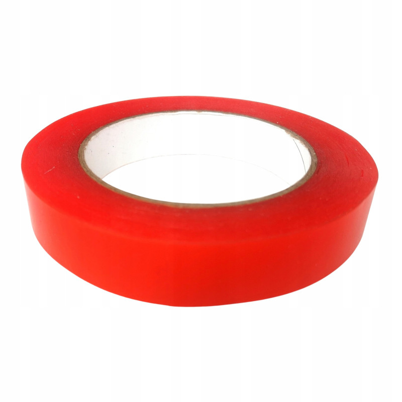 Taśma dwustronna bardzo mocna klejąca przezroczysta banerowa PET 9mm/20m