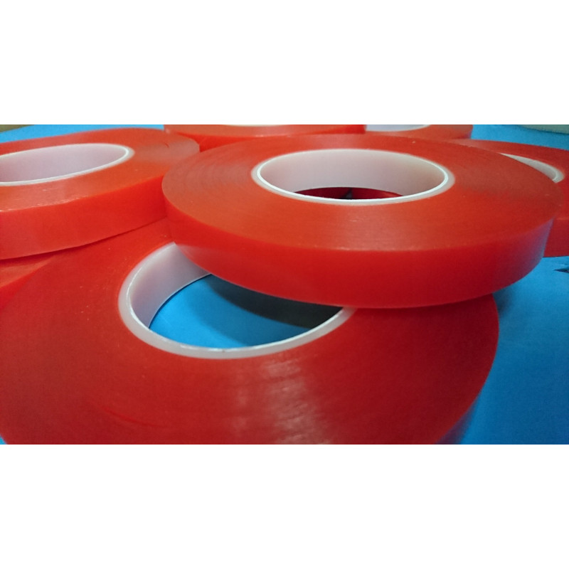 Taśma Dwustronna Banerowa Klejąca Samoprzylepna PET LED 6mm/50m Cienka