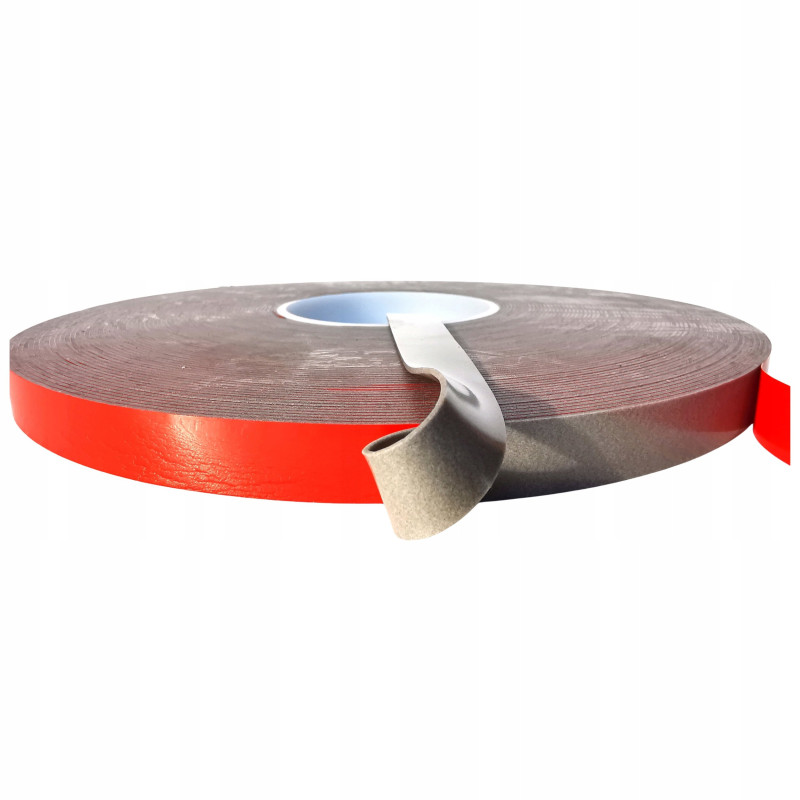 Taśma dwustronna klejąca bardzo mocna akrylowa montażowa szara SVHB 9mm/33m