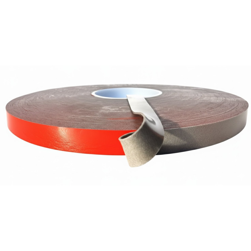 Taśma Dwustronna Akrylowa Montażowa Szara SVHB 12mmx33m Grubość 1,1mm Mocna